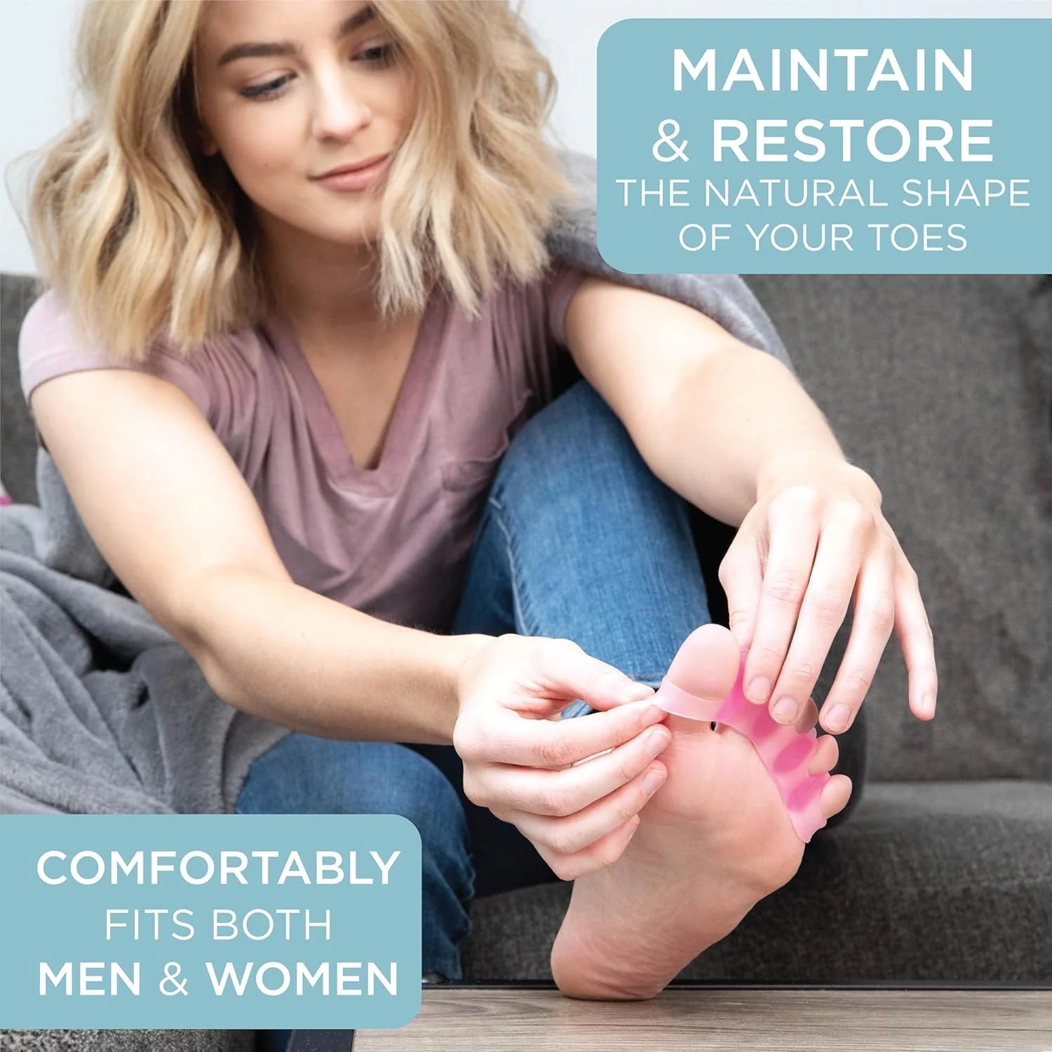 Toe Separators – Bunion Corrector & Toe Spacers for Men & Women