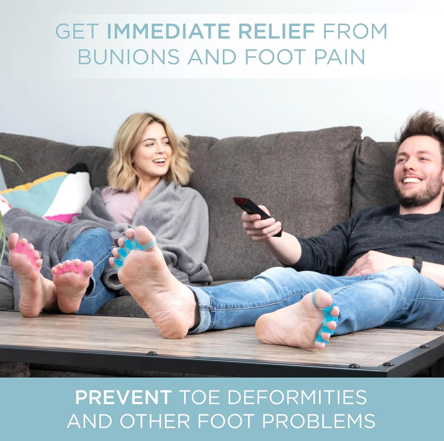 Toe Separators – Bunion Corrector & Toe Spacers for Men & Women