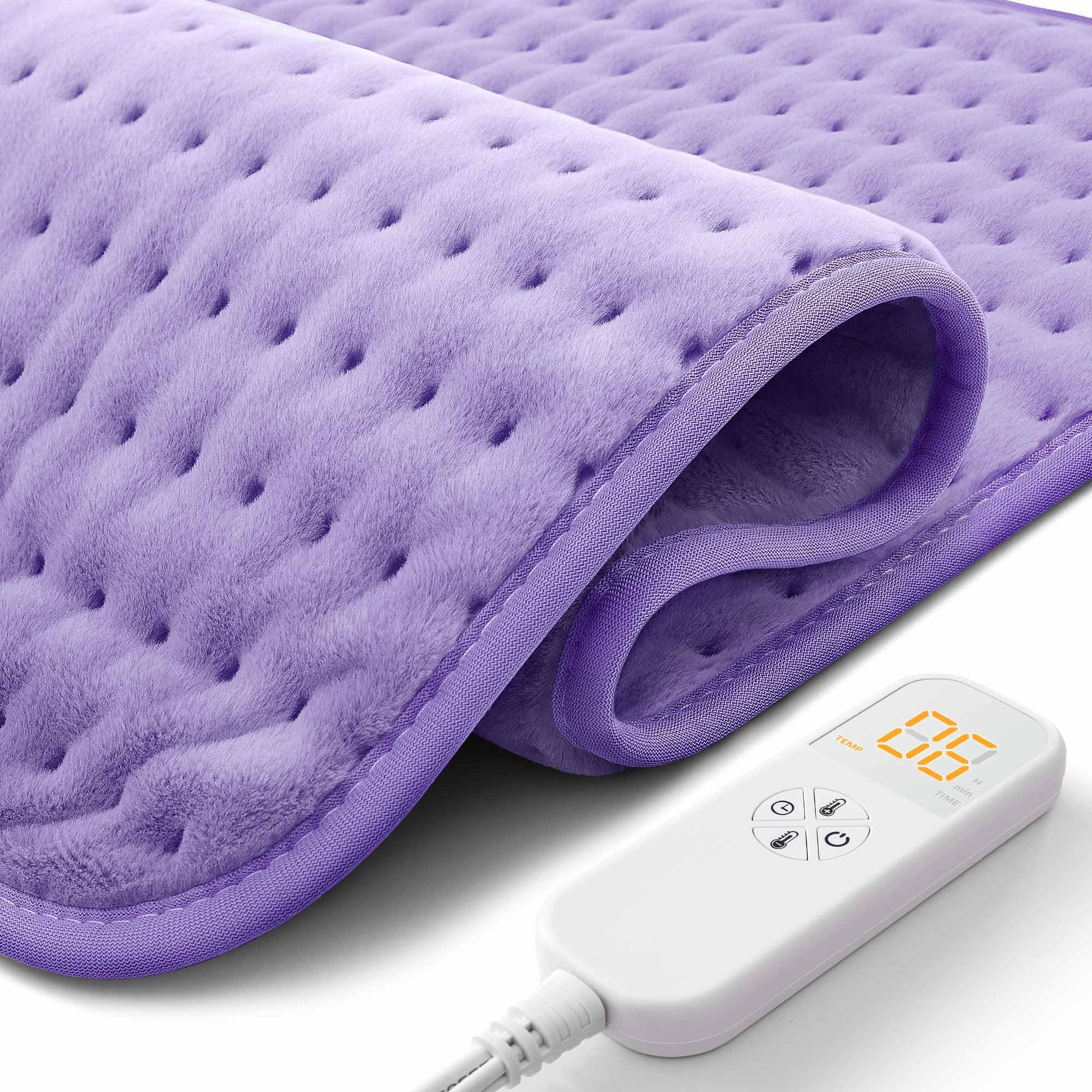 Heating Pad for Back Pain Cramps Relief - Electric Heating Pad for Neck/Shoulder/Muscle Pain - 6 Heat Settings, Auto Off, Moist Heat Options, Machine Washable, Christmas Gifts for Women,Mom,Sister -XL