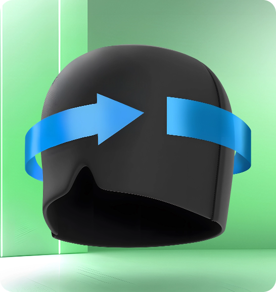 Patented Migraine Relief Ice Head Wrap – Hot & Cold Therapy for Headaches, Puffy Eyes & Stress